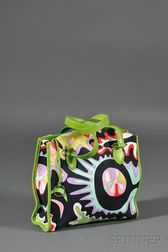 Canvas and Leather Handbag, Emilio Pucci